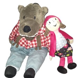 Red ridinghood and the big bad wolf set